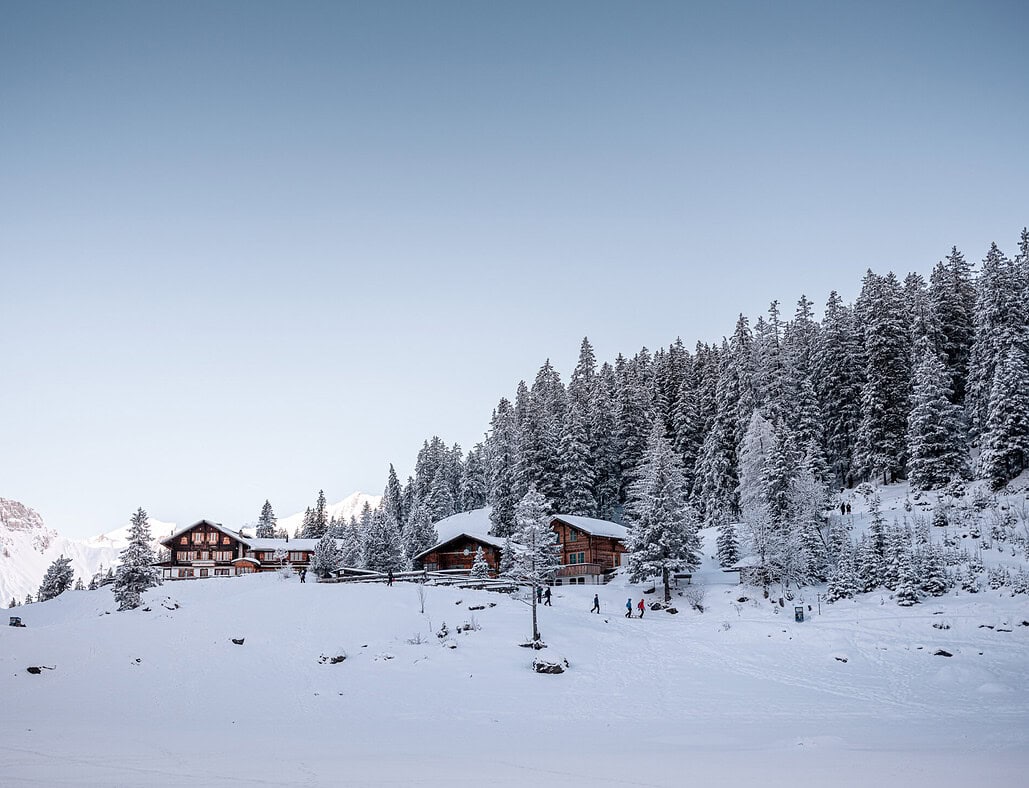 クロスカントリースキーOeschinensee